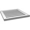 Ekena Millwork Vertical Surface Mount PVC Gable Vent: Functional, w/ 2"W x 1-1/2"P Brickmould Frame, 20"W x 20"H GVPVE20X2002SF - alternate 5